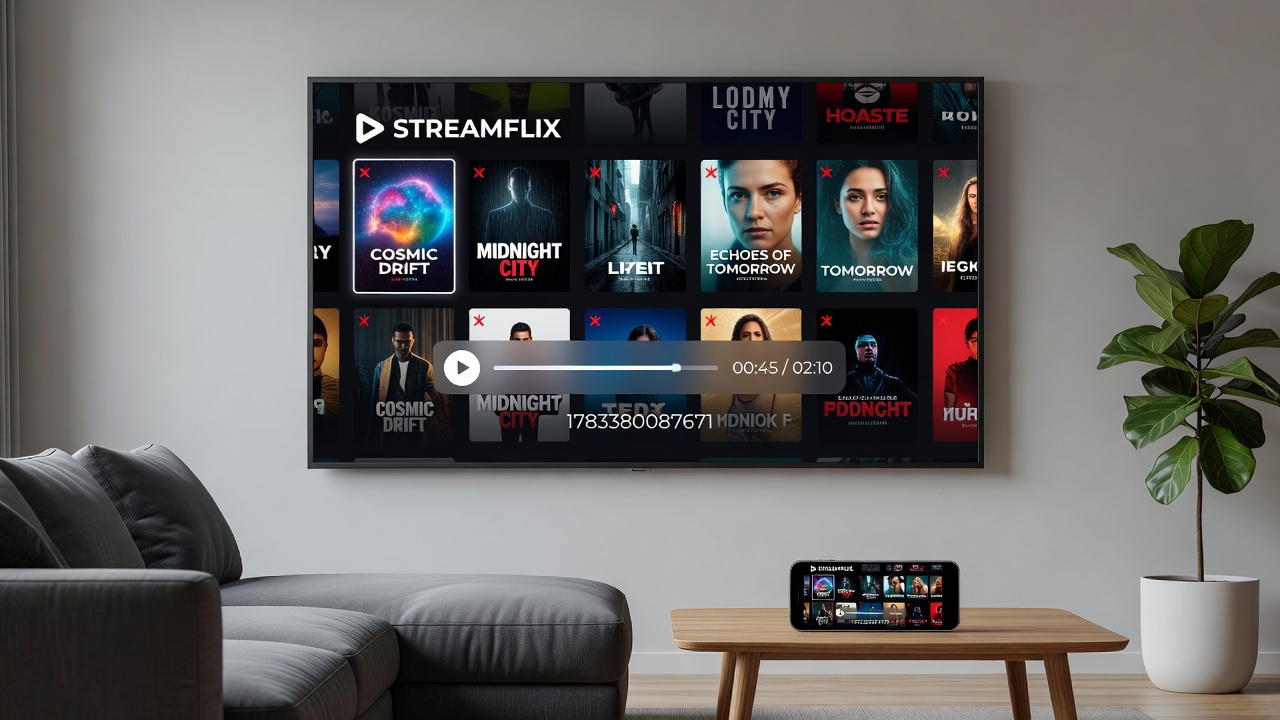 Global map highlighting streaming infrastructure and user growth regions