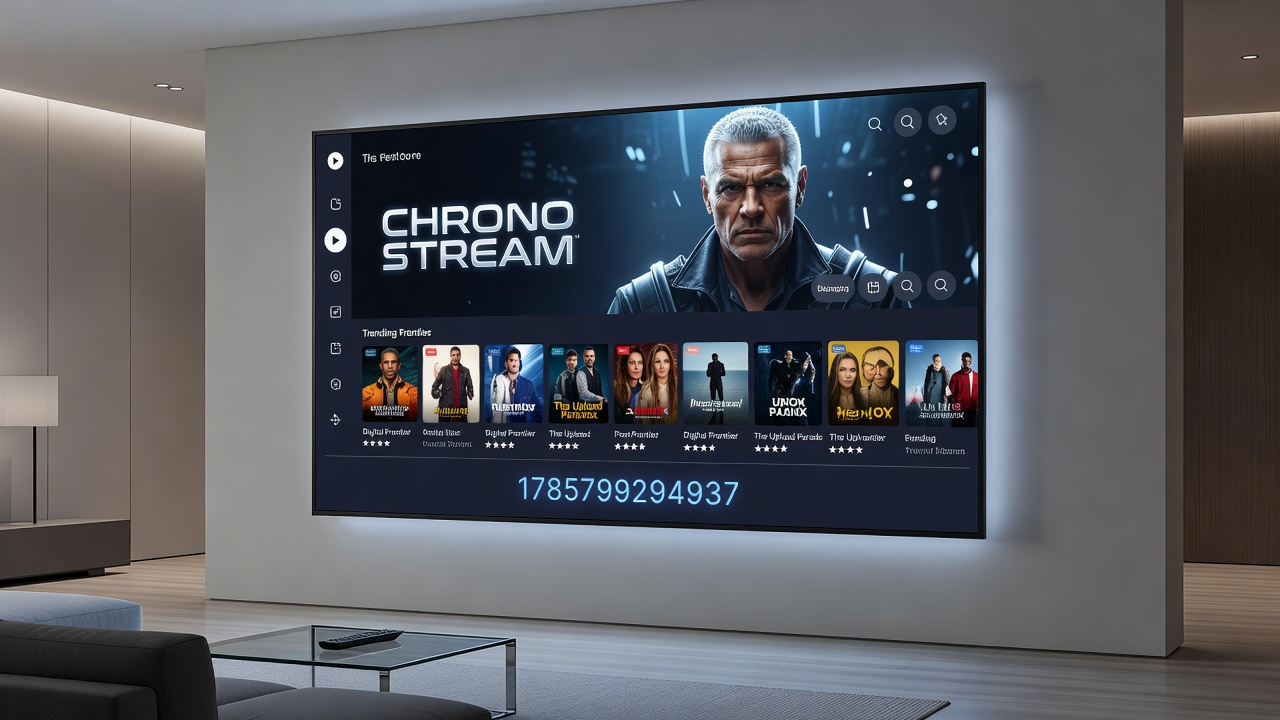 Users engaging with streaming services on various devices